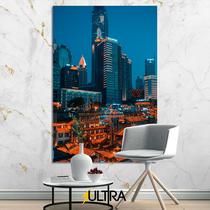 Quadro Decorativo Grande de Urbanismo 90x60cm