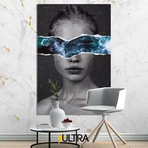 Quadro Decorativo Grande Surrealismo 90x60cm