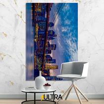 Quadro Decorativo Grande Urbanismo 90x60cm