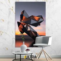 Quadro Decorativo Grande Urbanismo 90x60cm