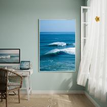 Quadro Decorativo Grandes Ondas-70X50Cm Quadro Decorativo Grandes Ondas-70X50Cm