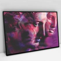 Quadro Decorativo Grego Abstrato Moderno em tela Canvas Quadro Decorativo Grego Abstrato Moderno em tela Canvas