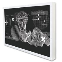 Quadro Decorativo Grego Geométrico Arte em Moldura Caixa Quadro Decorativo Grego Geométrico Arte em Moldura Caixa