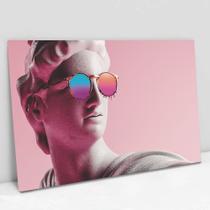 Quadro Decorativo Grego Óculos Moderno em tela Canvas