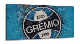 Quadro Decorativo Grêmio Futebol em Tecido Canvas em Tecido Canvas 130x60