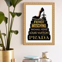 Quadro Decorativo Grifes 24x18cm