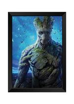Quadro Decorativo Groot com acrílico A4