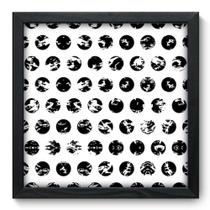 Quadro Decorativo - Grunge - 33cm x 33cm - 075qdap