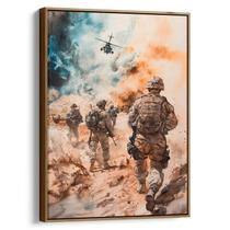 Quadro decorativo Guerra - Art Canvas