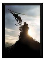 Quadro Decorativo Guerra Mundial Z Poster Moldurado