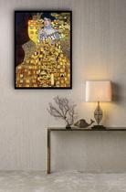 Quadro Decorativo Gustav Klimt Adele - 70x50cm