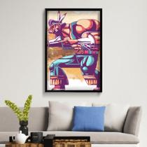 Quadro Decorativo Hawk 50x70 cm Placa Decorativa em MDF para Decoração de interiores