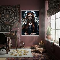 Quadro Decorativo Hécate - Deusa Grega Da Magia - 70X50Cm