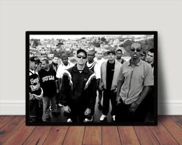 Quadro Decorativo Hip Hop Rap Foto Racionais Mcs 42x29cm Quadro Decorativo Hip Hop Rap Foto Racionais Mcs 42x29cm