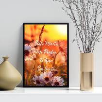 Quadro Decorativo Ho' Oponopono Mágico- Flores 45x34cm Quadro Decorativo Ho' Oponopono Mágico- Flores 45x34cm