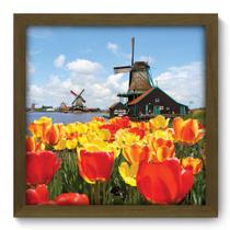 Quadro Decorativo - Holanda - 33cm x 33cm - 023qdmm
