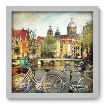 Quadro Decorativo - Holanda - 33cm x 33cm - 215qdmb