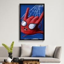 Quadro Decorativo Homem-Aranha 40x60 cm Placa Decorativa em MDF para Decoração de interiores