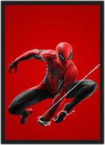 Quadro Decorativo Homem Aranha Heróis Geek Decorações Com Moldura G05 Quadro Decorativo Homem Aranha Heróis Geek Decorações Com Moldura G05