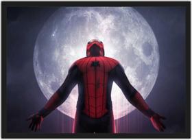 Quadro Decorativo Homem Aranha Heróis Geek Decorações Com Moldura G07 Quadro Decorativo Homem Aranha Heróis Geek Decorações Com Moldura G07