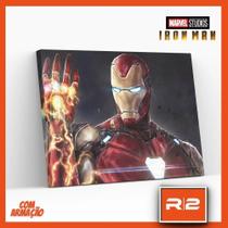 Quadro decorativo homem de ferro tamanho 30x40 Quadro decorativo homem de ferro tamanho 30x40