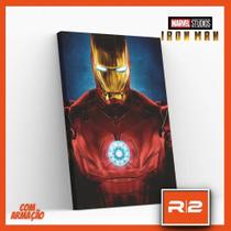 Quadro decorativo homem de ferro tamanho 30x40 Quadro decorativo homem de ferro tamanho 30x40
