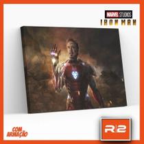 Quadro decorativo homem de ferro tamanho 30x40 Quadro decorativo homem de ferro tamanho 30x40