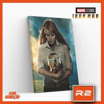 Quadro decorativo homem de ferro tamanho 30x40 Quadro decorativo homem de ferro tamanho 30x40