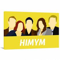 Quadro decorativo How i Met Your Mother - Tela em Tecido