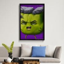 Quadro Decorativo Hulk 1 40x60 cm Placa Decorativa em MDF para Decoração de interiores