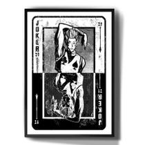 Quadro Decorativo Hunterxhunter Baralho Joker Arte