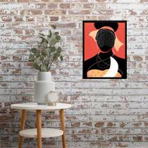 Quadro Decorativo Iansã Guerreira 33x24cm Quadro Decorativo Iansã Guerreira 33x24cm