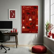 Quadro Decorativo Iansã Oyá - 70x50cm Quadro Decorativo Iansã Oyá - 70x50cm