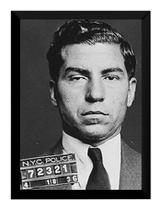 Quadro Decorativo Icones Da Mafia Charles Lucky Luciano 42x2 Quadro Decorativo Icones Da Mafia Charles Lucky Luciano 42x2