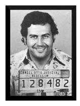 Quadro Decorativo Icones Da Mafia Pablo Escobar 42x29cm Quadro Decorativo Icones Da Mafia Pablo Escobar 42x29cm