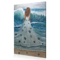Quadro Decorativo Iemanjá Orixá Umbanda Tela Canvas 60x40 Quadro Decorativo Iemanjá Orixá Umbanda Tela Canvas 60x40