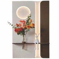 Quadro decorativo iluminação Led Lotus Decor Q17