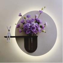 Quadro decorativo iluminação Led Lotus Decor Q19 Quadro decorativo iluminação Led Lotus Decor Q19