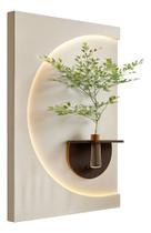 Quadro decorativo iluminação Led Lotus Decor Q3