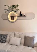 Quadro decorativo iluminação Led Lotus Decor Q6