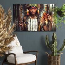 Quadro Decorativo Índia Canvas 50x70 - Foto Paulista
