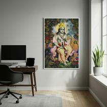Quadro Decorativo Indiano Senhor Rama - 70x50cm Quadro Decorativo Indiano Senhor Rama - 70x50cm