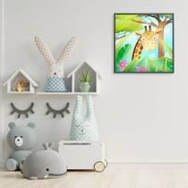 Quadro Decorativo Infantil Girafa Quadro Decorativo Infantil Girafa