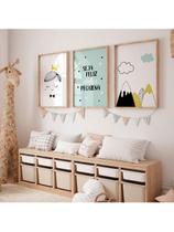 Quadro Decorativo Infantil Príncipe Frase Menino Bebê Paisagem Quarto Quadro Decorativo Infantil Príncipe Frase Menino Bebê Paisagem Quarto