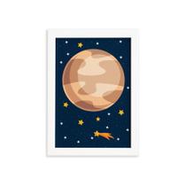 Quadro Decorativo Infantil Sistema Solar Jupiter 22x32cm Mol Quadro Decorativo Infantil Sistema Solar Jupiter 22x32cm Mol