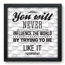 Quadro Decorativo - Influence - 33cm x 33cm - 003qdrp