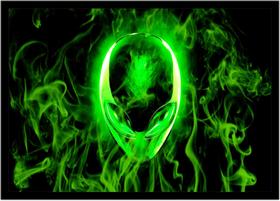 Quadro Decorativo Informática Alien Tecnologia Computação Lojas Salas Quartos Com Moldura RC033
