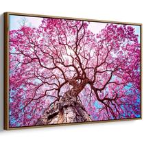 Quadro decorativo Ipê Rosa - Art Canvas