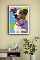 Quadro Decorativo Jack Russell Terrier - 70x50cm Quadro Decorativo Jack Russell Terrier - 70x50cm