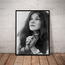 Quadro Decorativo Janis Joplin Foto Rock Musica Quadro Decorativo Janis Joplin Foto Rock Musica